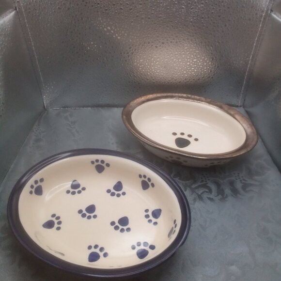 Ceramic Pet Food Bowls - Picture 1 of 11